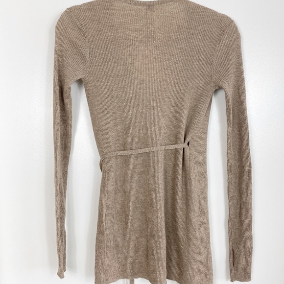 Toteme Cashmere Wrap Knit - Beige Melange - Picture 6 of 10
